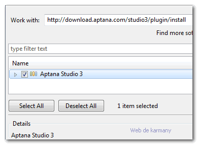 Eclipse instalar plugin Aptana