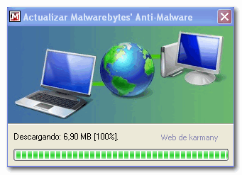 Actualizar malwarebytes